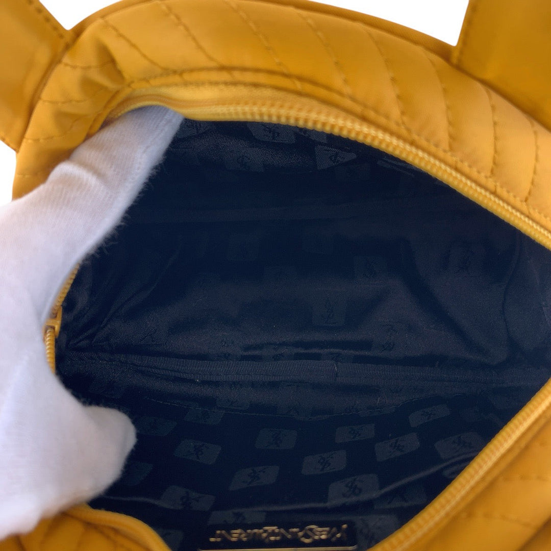 Yves Saint Laurent Handbag Nylon yellow YSL