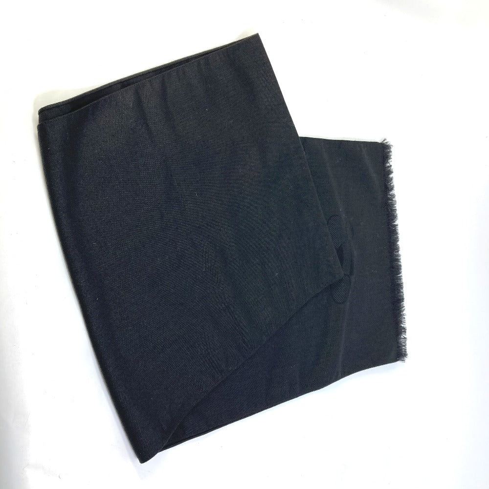 Dior Scarf Wool, Silk black KAWS collaboration KAWS BEE design bee Women Used Authentic