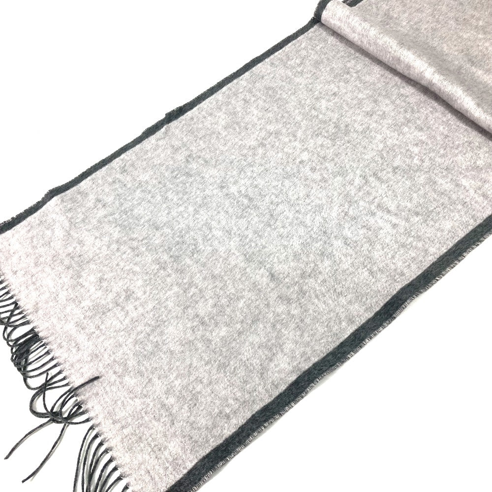 Dior Scarf 93E0015DH001 silk gray CD logo Women Used Authentic