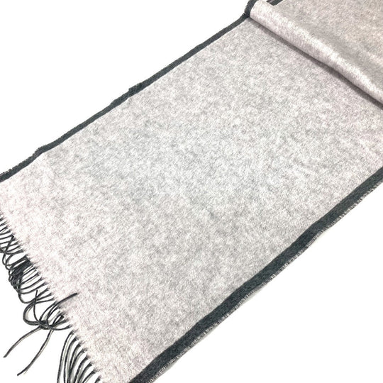 Dior Scarf 93E0015DH001 silk gray CD logo Women Used Authentic