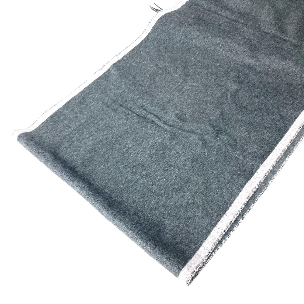 Dior Scarf 93E0015DH001 silk gray CD logo Women Used Authentic