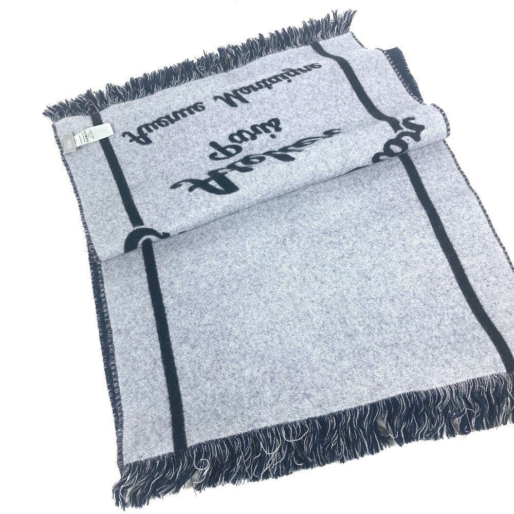 Dior Scarf 21E0007A0612 wool Navy By color Atelier ATELIER mens Used Authentic