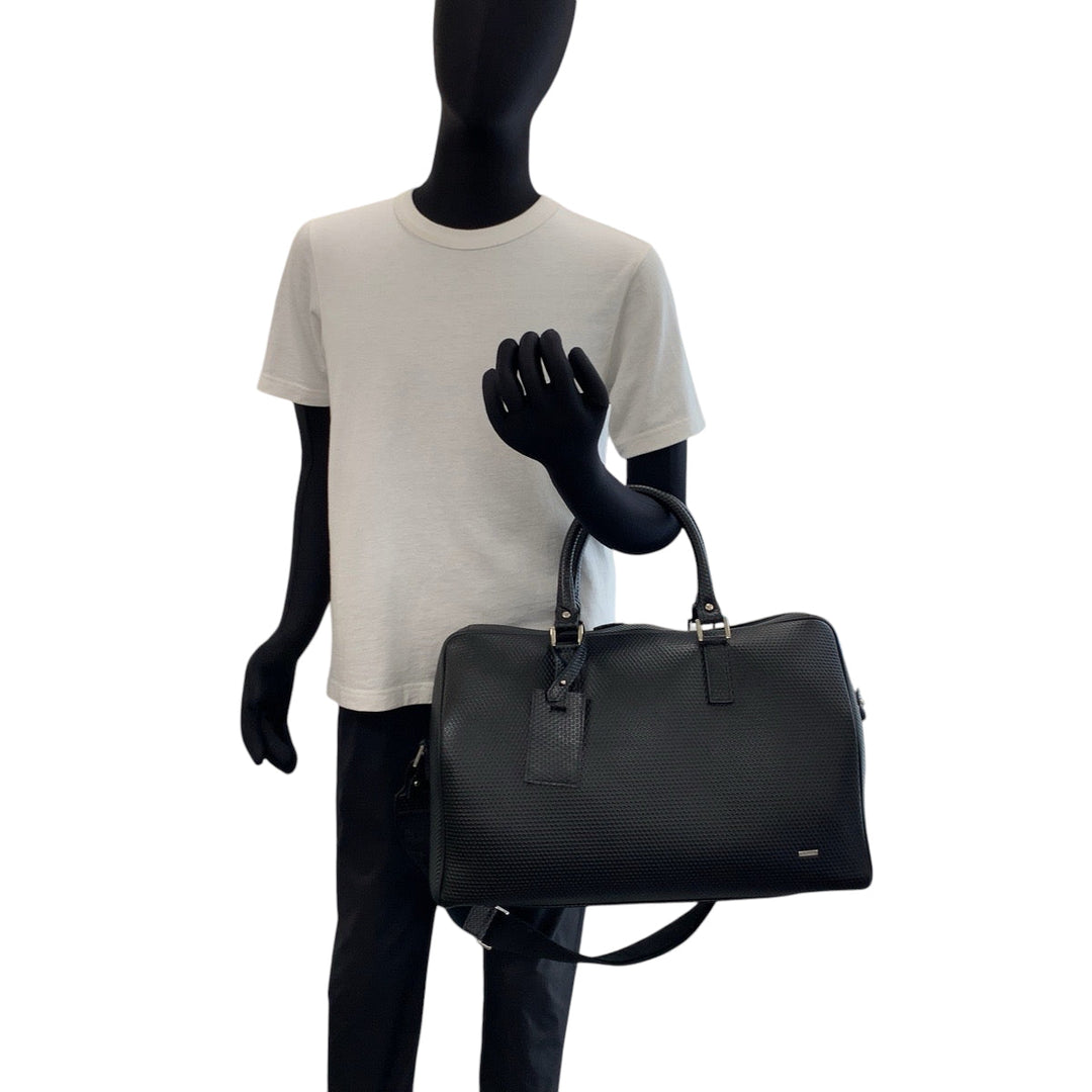 Serapian Shoulder Bag leather black