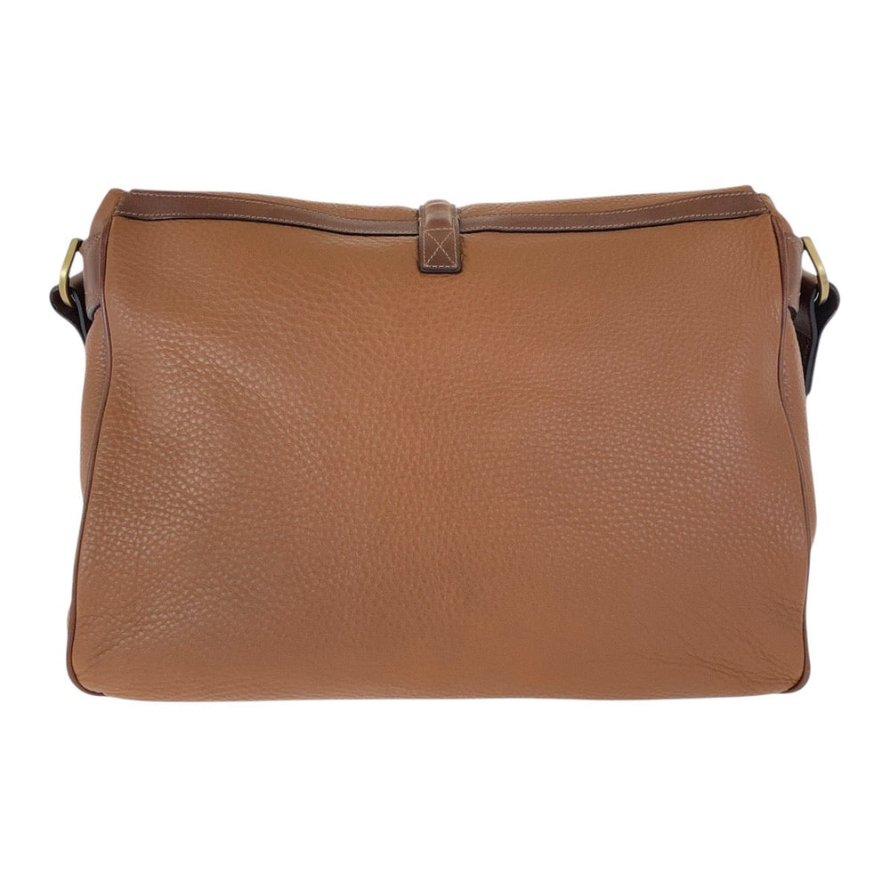 MULBERRY Shoulder Bag leather Brown Gold Metal Crossbody Shoulder Bag Women(Unisex) Used Authentic