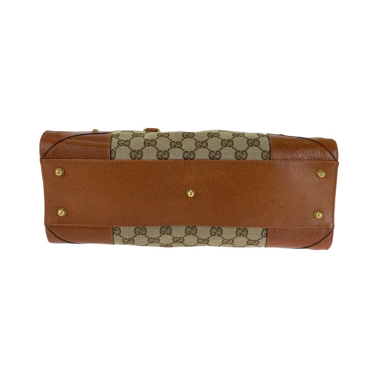 GUCCI Tote Bag 120897 GG canvas beige