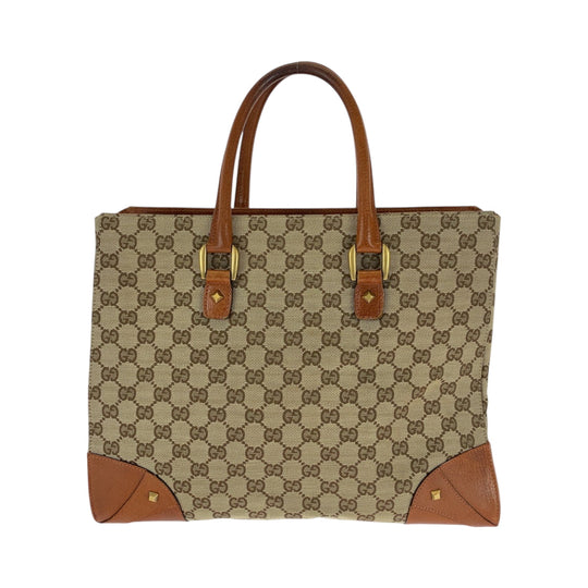 GUCCI Tote Bag 120897 GG canvas beige