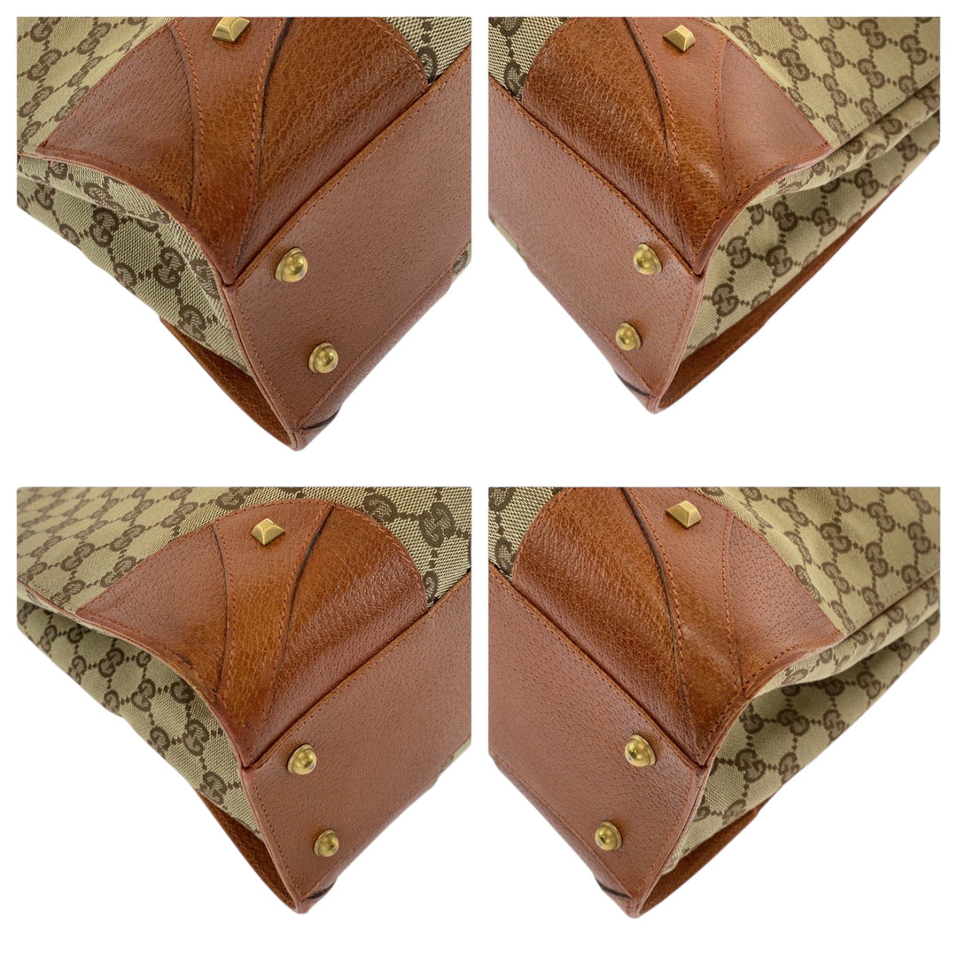 GUCCI Tote Bag 120897 GG canvas beige