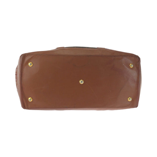 LOUIS VUITTON Tote Bag M42420 PVC Brown Gold Metal Tote Bag handbag Monogram Sack Weekend GM Women(Unisex) Used Authentic