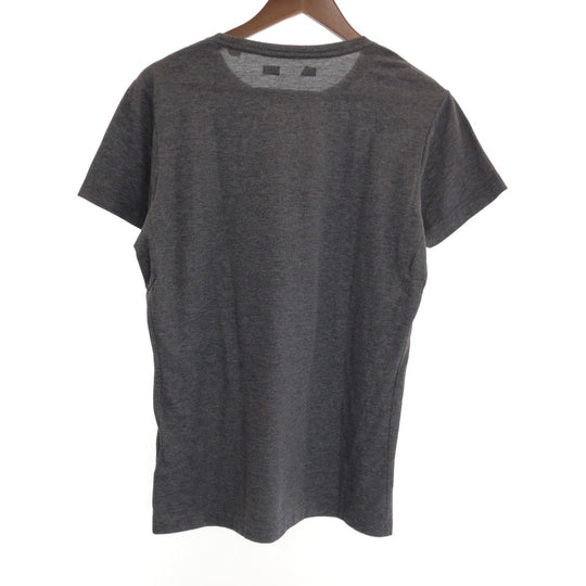 DIESEL Short sleeve T-shirt cotton Gray black Short-sleeved T-shirt cut-and-sew mens S Used Authentic