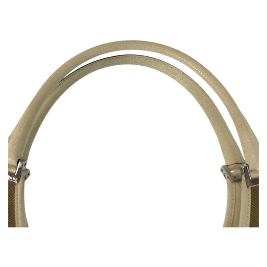 GUCCI Shoulder Bag 002 1066 canvas beige Jackie