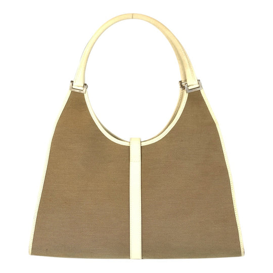 GUCCI Shoulder Bag 002 1066 canvas beige Jackie