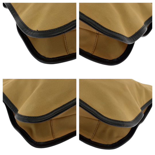 GUCCI Shoulder Bag 001 4321 canvas Brown Red Green SilverMetal Hobo Shoulder Bag Sherry line Women Used Authentic