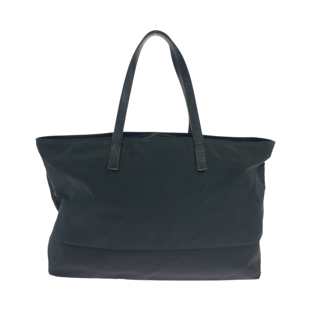 PRADA Tote Bag 1BG052 Nylon black Test Triangle With logo