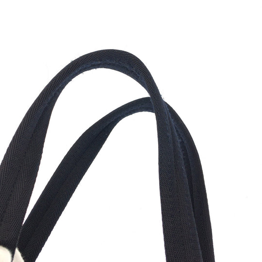 PRADA Tote Bag leather Black black Tote Bag Shoulder Bag Women Used Authentic