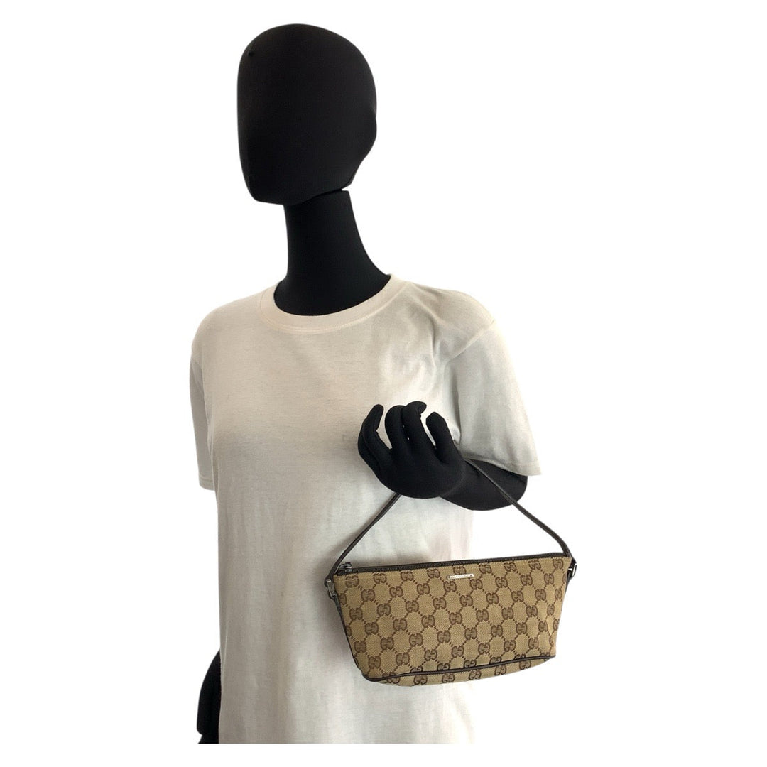 GUCCI Handbag 07198 GG canvas beige
