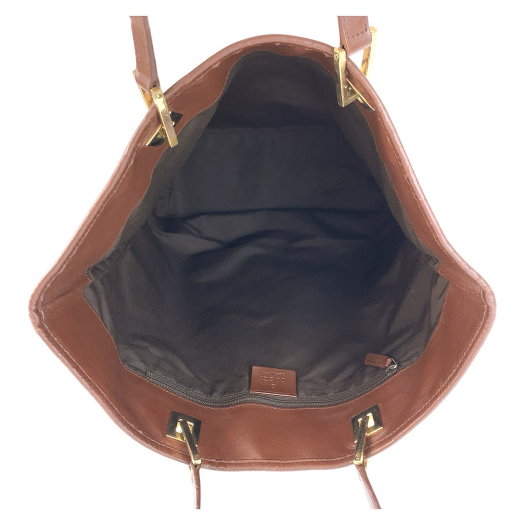GUCCI Tote Bag 002 1098 GG canvas, leather Brown Gold Metal Tote Bag Shoulder Bag Women Used Authentic