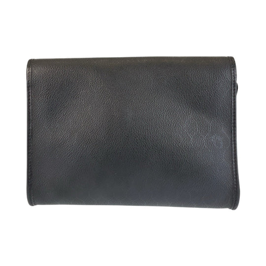 Dior Shoulder Bag PVC, Leather Black GoldMetal Honeycomb Women Used Authentic