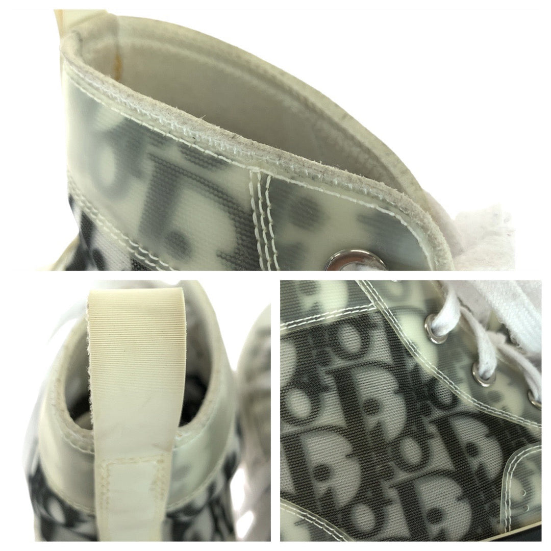 Dior sneakers fabric white Oblique 38