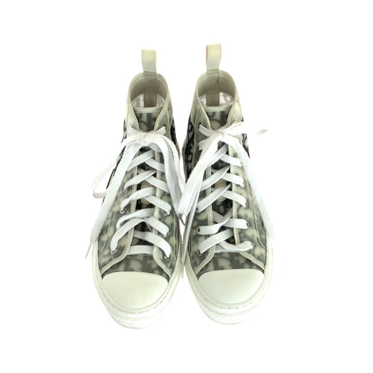 Dior sneakers fabric white Oblique 38