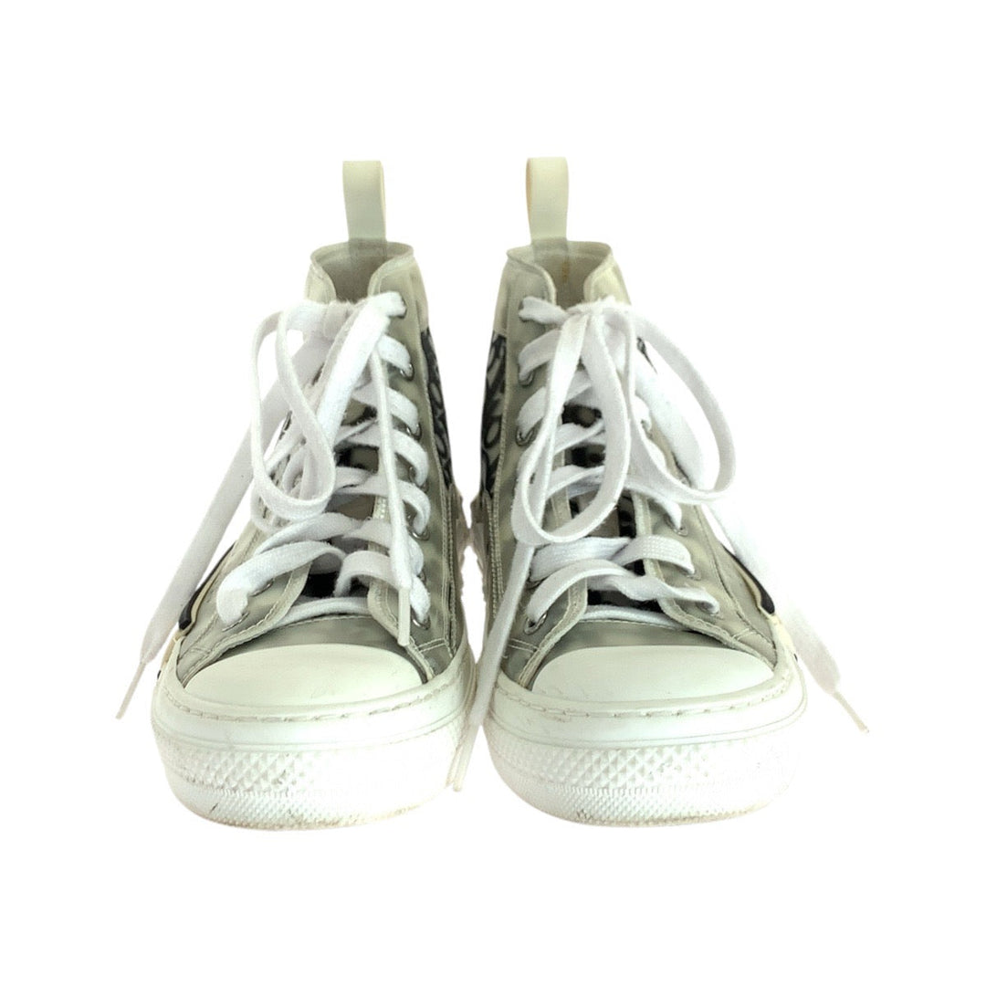 Dior sneakers fabric white Oblique 38