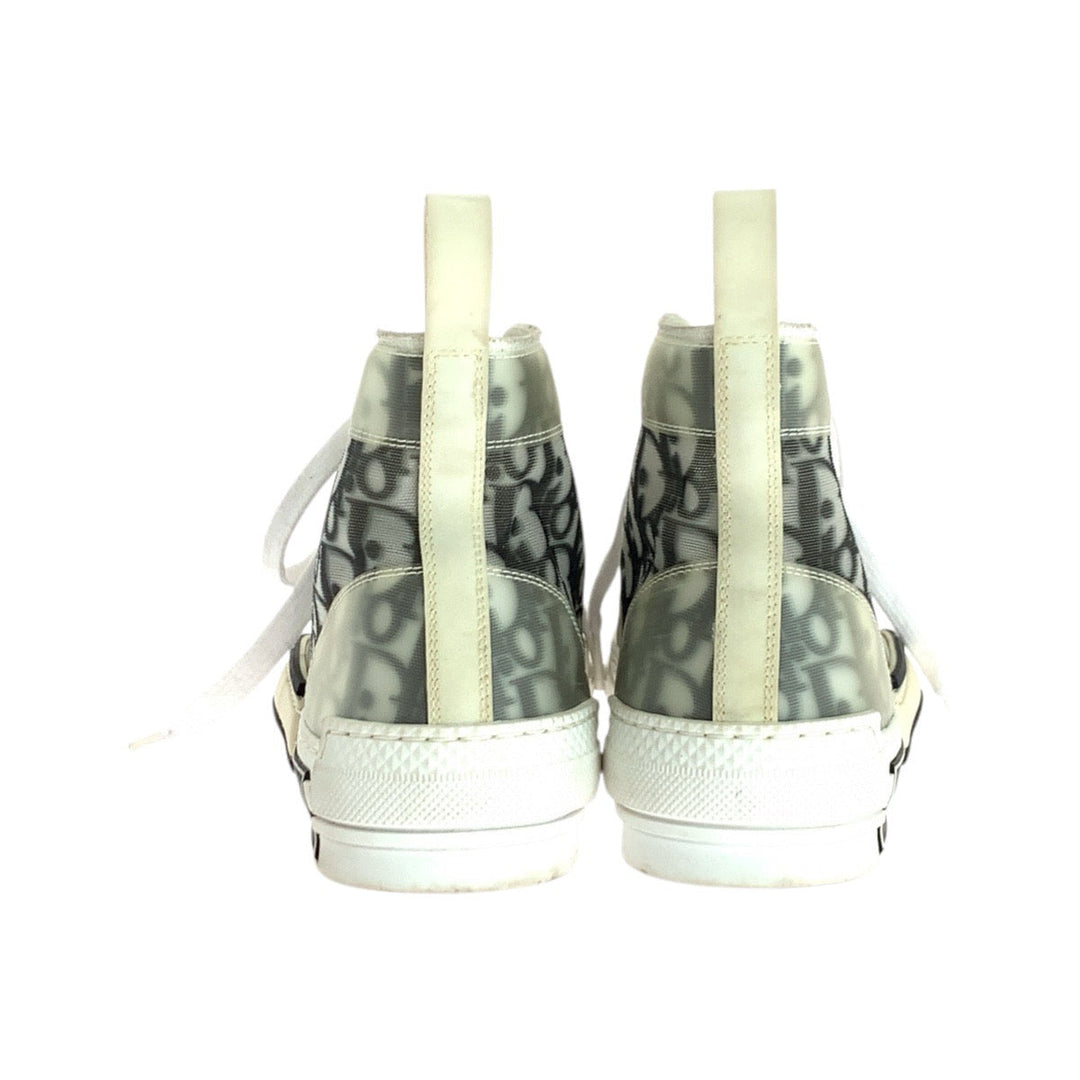 Dior sneakers fabric white Oblique 38