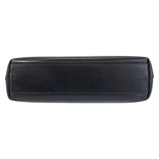 PRADA Tote Bag leather black