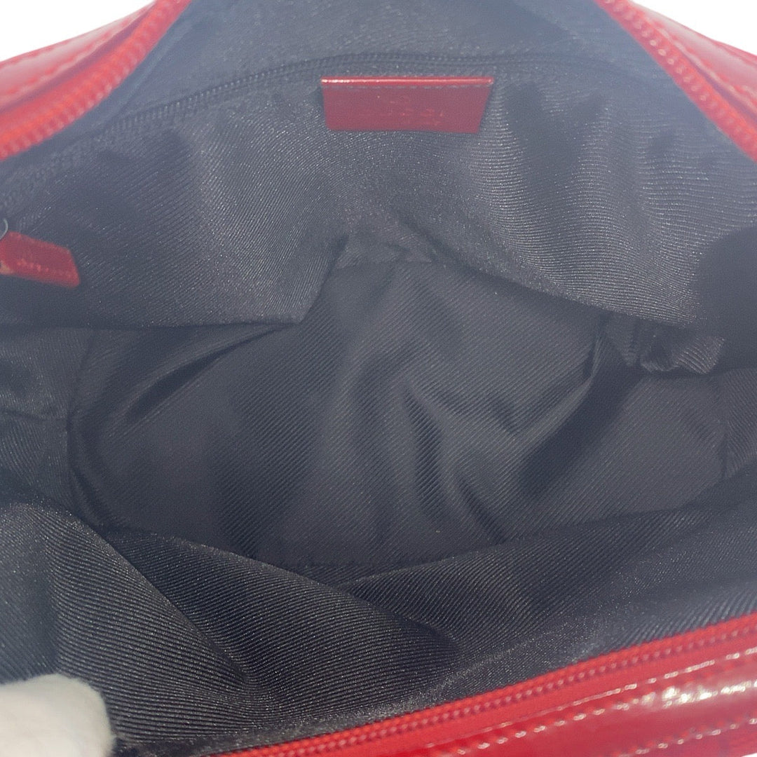 GUCCI Shoulder Bag 001 4204 GG canvas Red