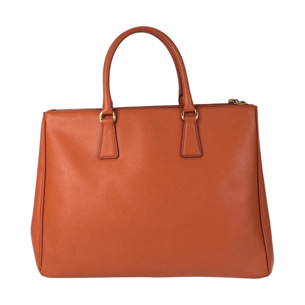 PRADA Handbag leather Orange Safiano