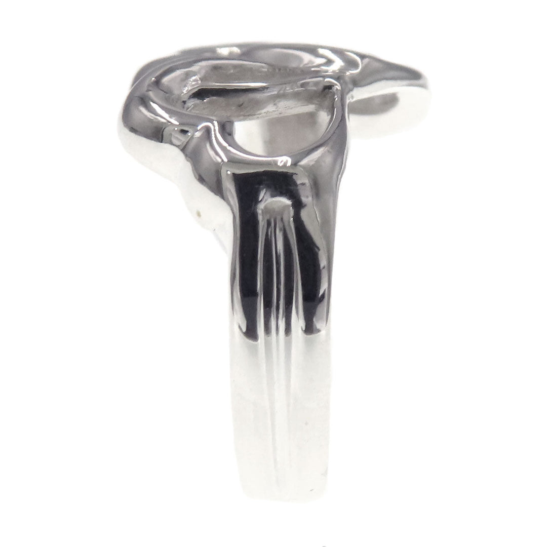TIFFANY&Co. Ring SV Silver Triple heart Women Used Authentic