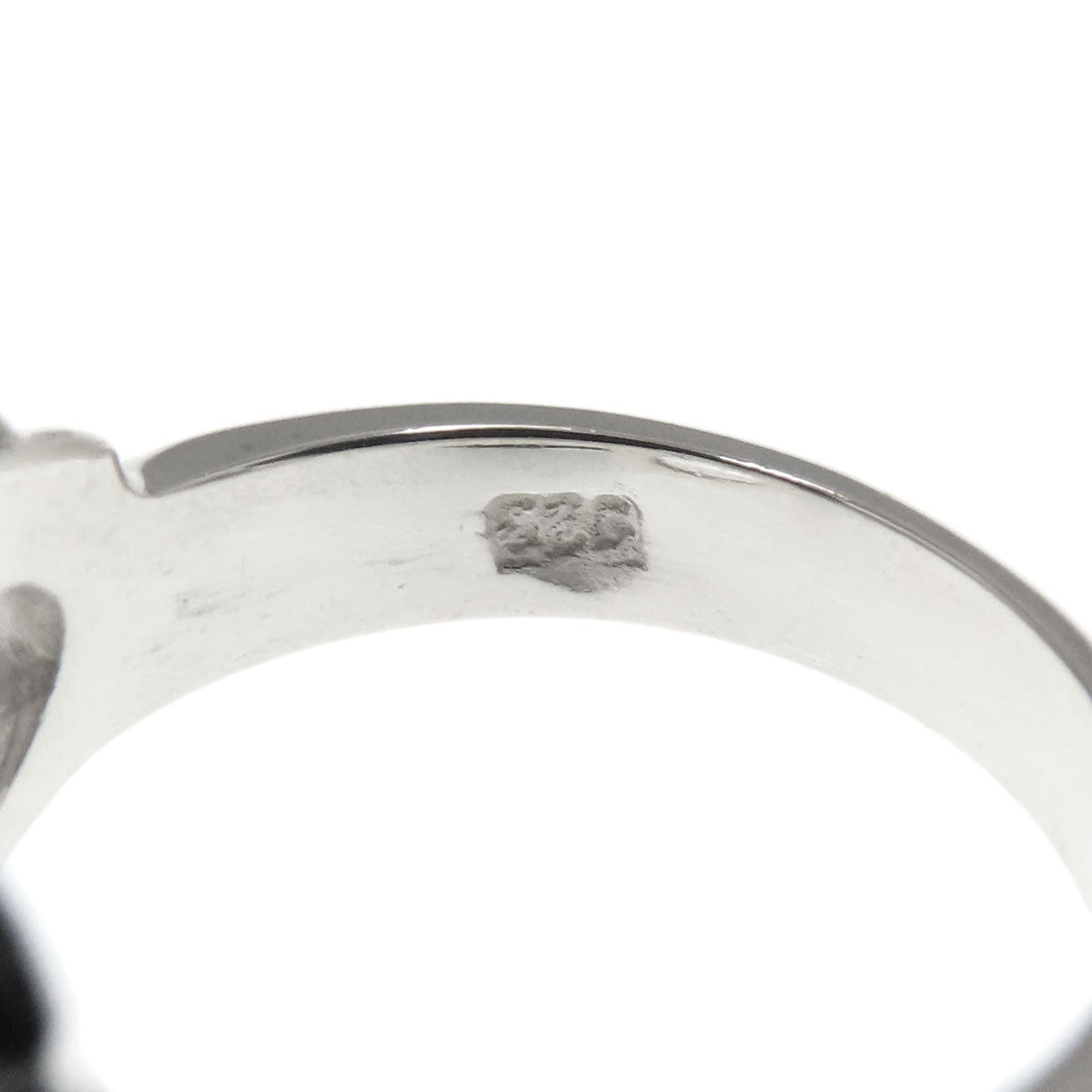 TIFFANY&Co. Ring SV Silver Triple heart Women Used Authentic