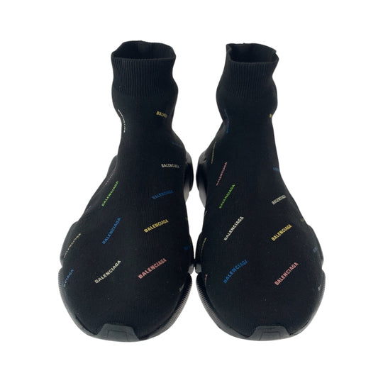 BALENCIAGA sneakers cotton black black multicolor Socks sneakers Speed 2.0 LT Sock Sneaker mens 27.5 Used Authentic