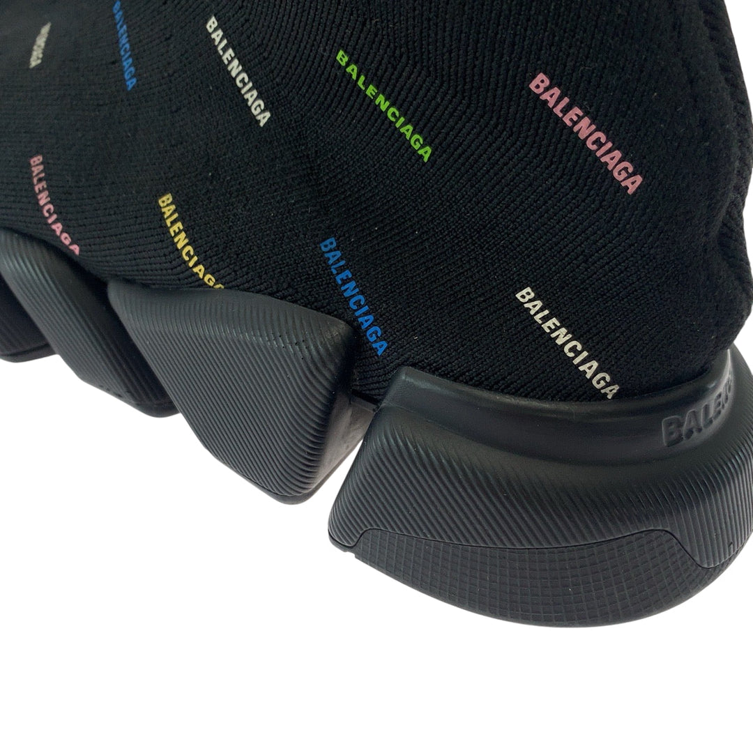 BALENCIAGA sneakers cotton black black multicolor Socks sneakers Speed 2.0 LT Sock Sneaker mens 27.5 Used Authentic