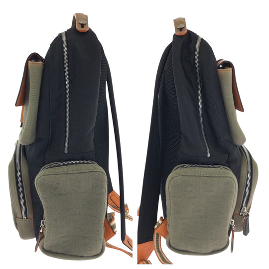 FENDI Backpack 7VZ048 canvas multicolor Zucca Pattern