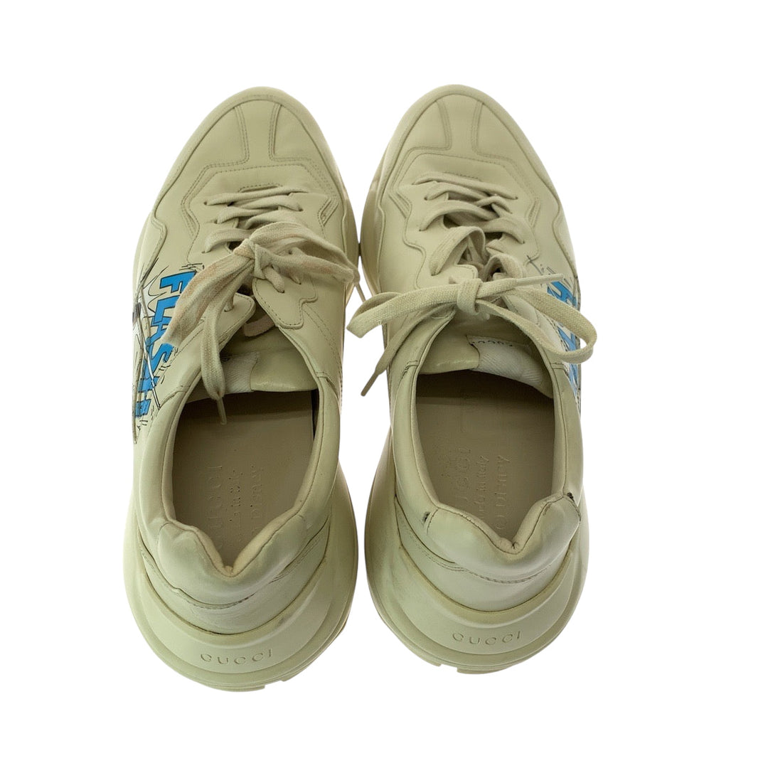 GUCCI sneakers 646509 leather White multicolor Sneakers Low-cut sneakers Disney collaboration Ryton mens 13 Used Authentic