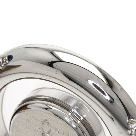 Chopard Watches Quartz 20/6281 K18WG, leather Silver Happy Diamonds Maker Complete 1.1" white dial Women Used Authentic