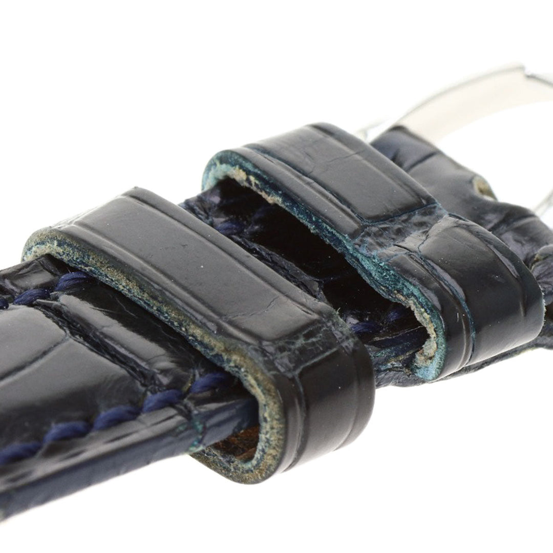 Chopard Watches Quartz 20/6281 K18WG, leather Silver Happy Diamonds Maker Complete 1.1" white dial Women Used Authentic