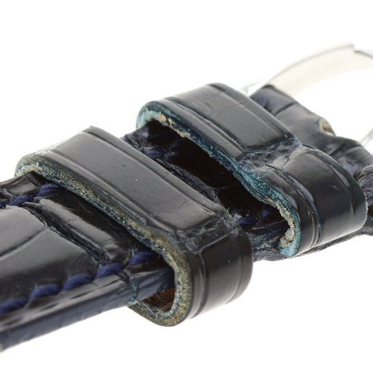 Chopard Watches Quartz 20/6281 K18WG, leather Silver Happy Diamonds Maker Complete 1.1" white dial Women Used Authentic