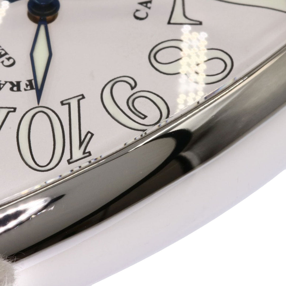 FRANCK MULLER Watches Mechanical Automatic 6850MC Stainless Steel, Leather Silver Casablanca white dial mens Used Authentic