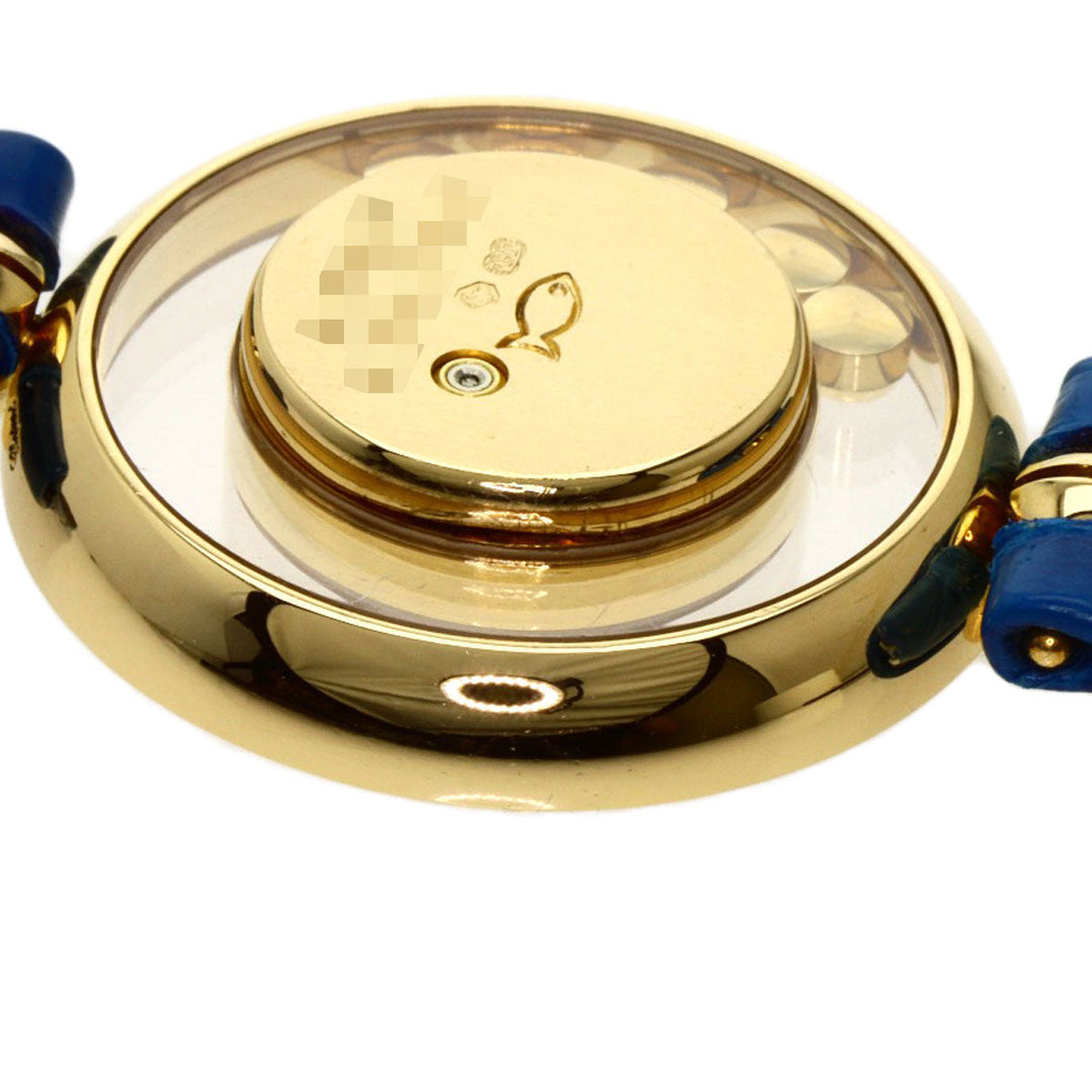 Chopard Watches Quartz 20/3957 18K Yellow Gold gold Happy diamond Champagne Gold dial