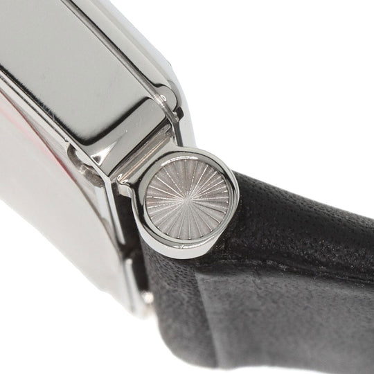 TIFFANY&Co. Watches Quartz Z3001.10.10A10A68A Stainless Steel, Leather Silver gallery black dial Women Used Authentic