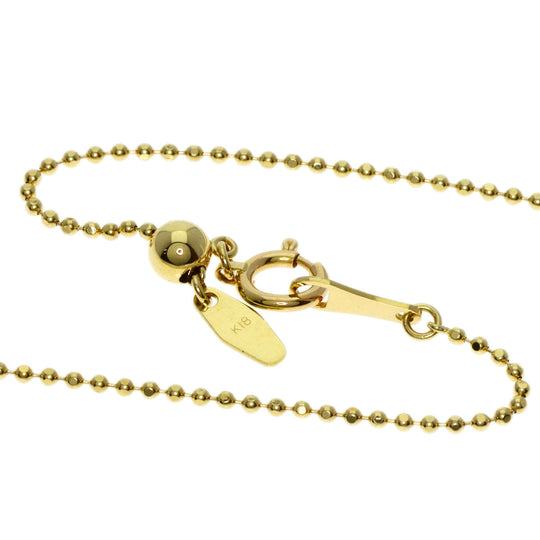 Ponte Vecchio Necklace 18K Yellow Gold gold key diamond Women Used Authentic
