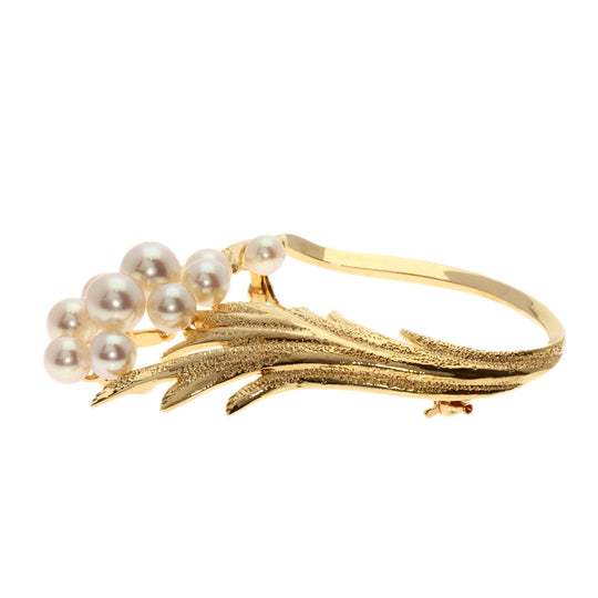 TASAKI Brooch K14PG gold Akoya pearl Pearl