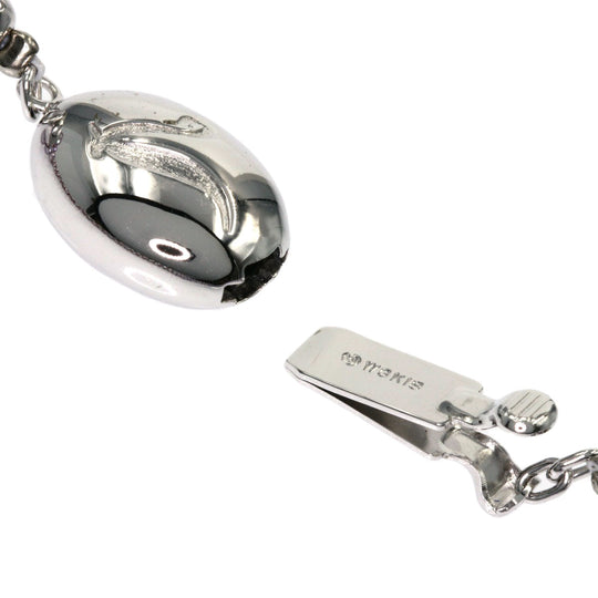 TASAKI Necklace K18WG Silver Flora Pearl Pearl Women Used Authentic