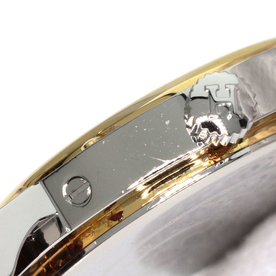 HERMES Watches Quartz Stainless Steel, Leather gold Clipper Ivory dial Women Used Authentic
