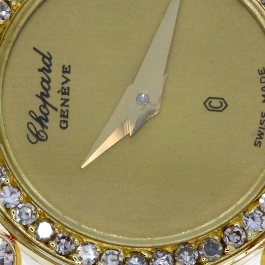 Chopard Watches Quartz H2698 18K Yellow Gold gold Happy Diamonds Maker Complete gold dial
