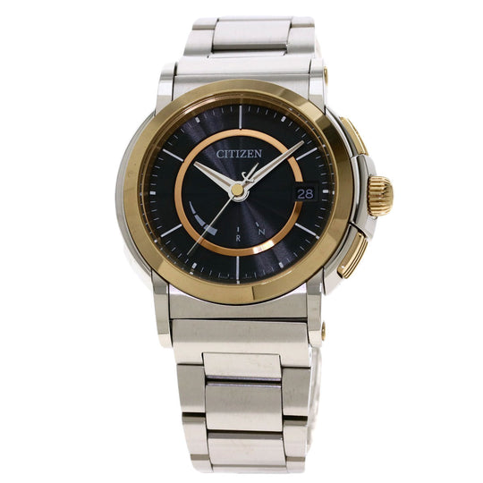 CITIZEN Watches CNG72-0012 Stainless Steel , Stainless Steel Silver Series Eight 8 Eco Drive gray dial mens Used Authentic