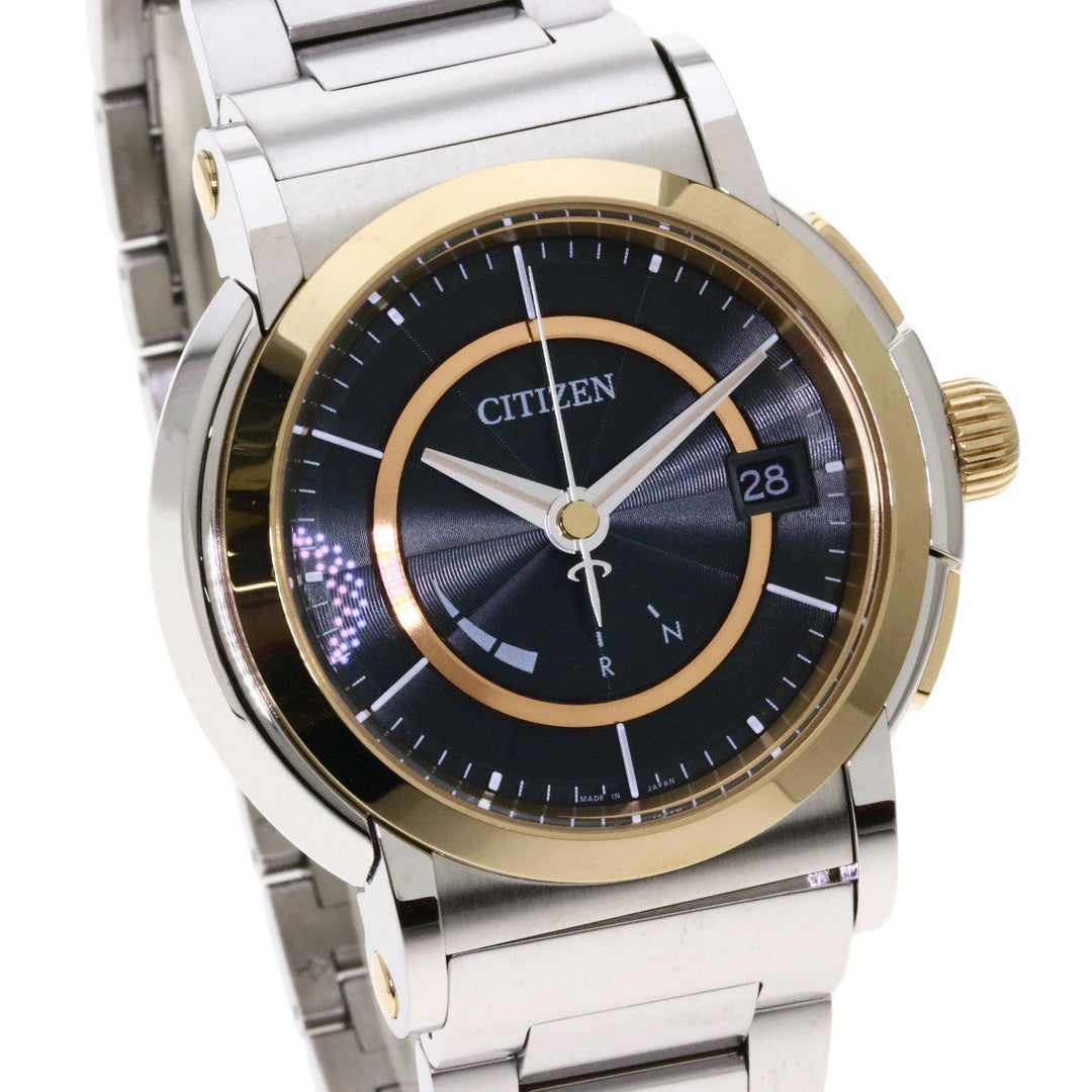 CITIZEN Watches CNG72-0012 Stainless Steel , Stainless Steel Silver Series Eight 8 Eco Drive gray dial mens Used Authentic