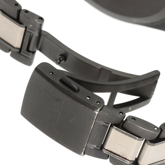 SEIKO Watches Solar Powered Radio Watch SAGA267 8B63-0AS0 Titanium, Titanium black BRIGHTZ Solar Powered radio waves black dial mens Used Authentic