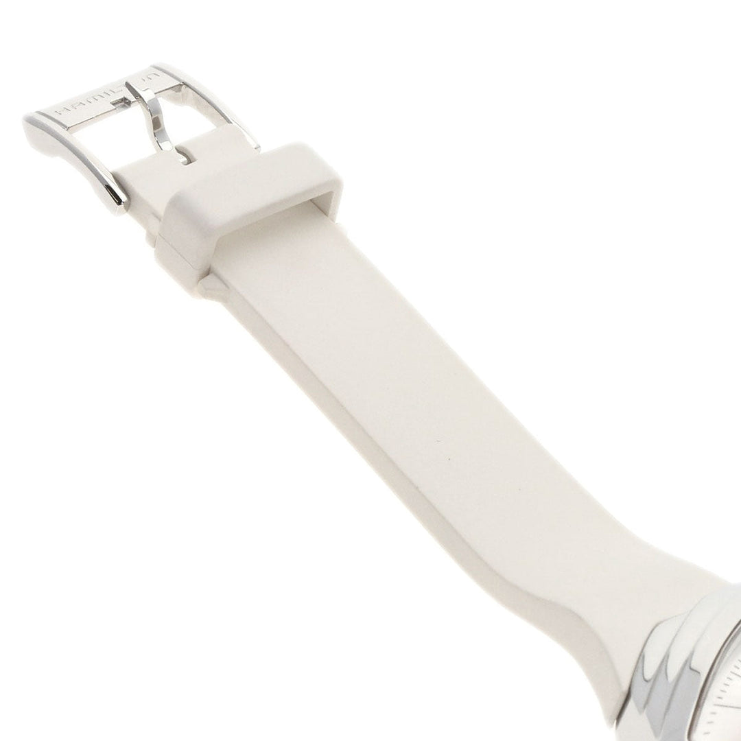 HAMILTON Watches Quartz H24251391 Stainless Steel, Rubber Silver Ventura White shell dial Women Used Authentic