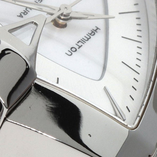 HAMILTON Watches Quartz H24251391 Stainless Steel, Rubber Silver Ventura White shell dial Women Used Authentic